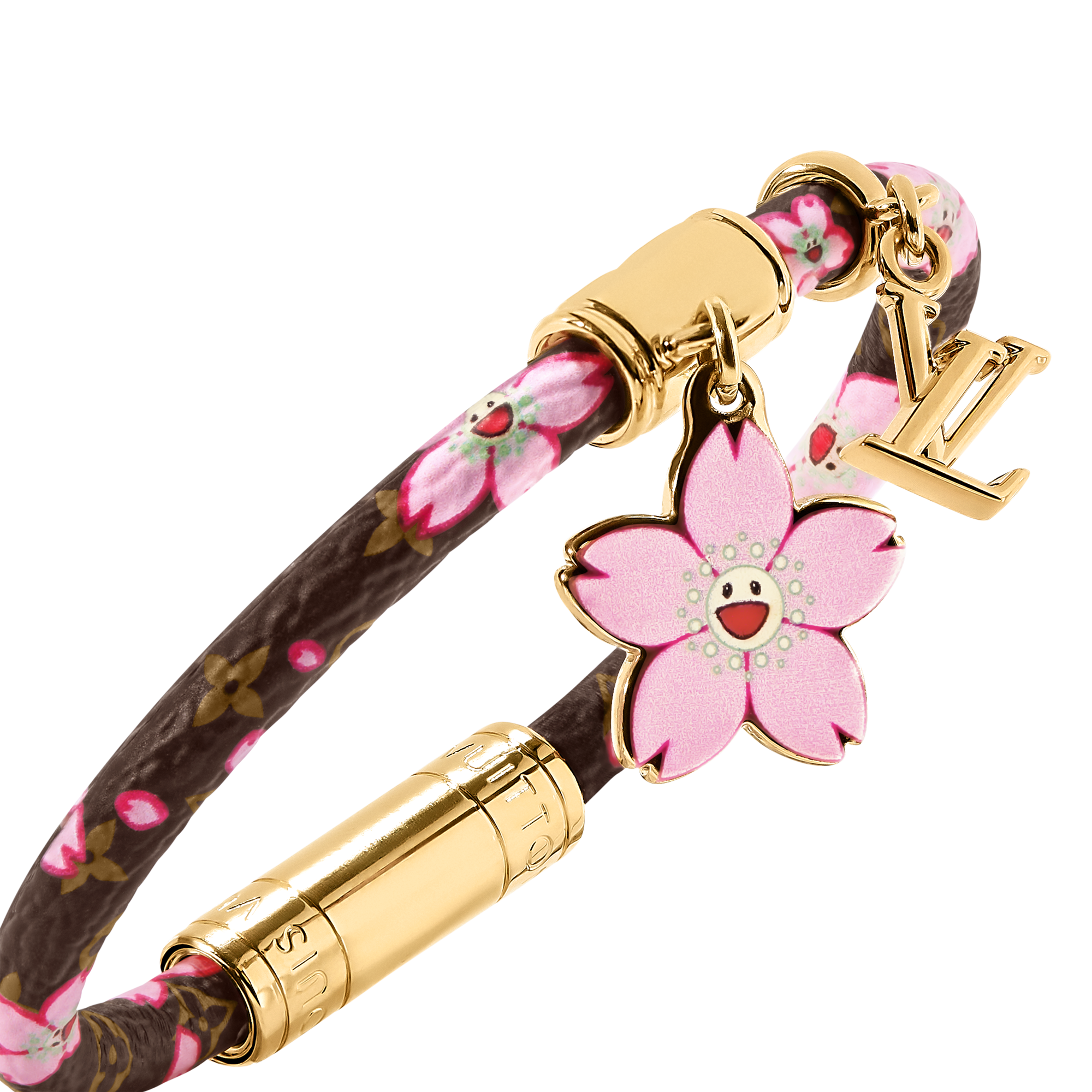 LV x TM Cherry Blossom Bracelet Other Leathers - Luxury Fashion